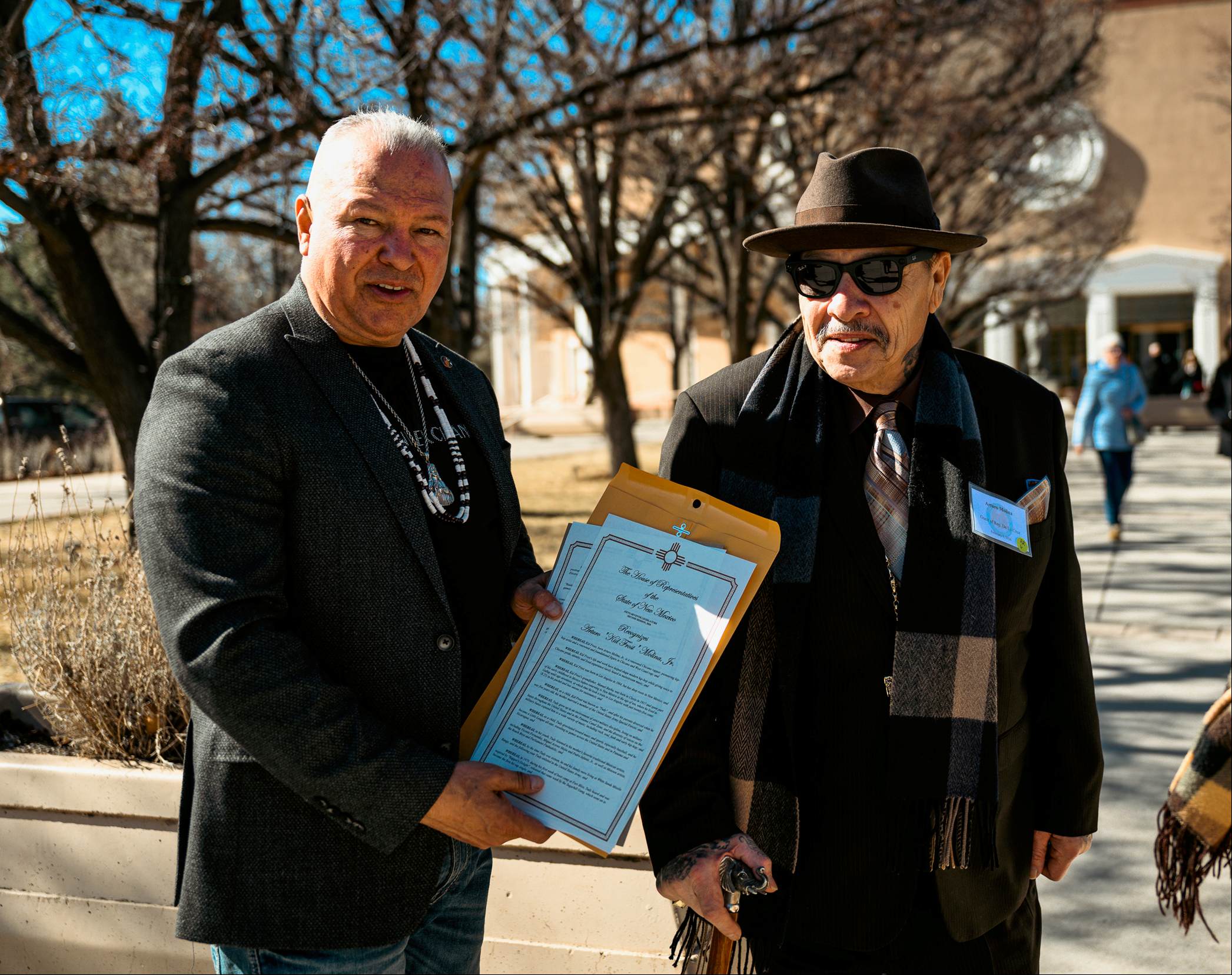 Foundation receiving recognition from the New Mexico House of Representatives